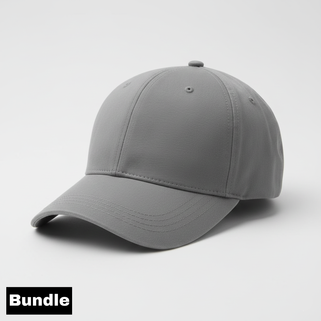 Performance Cap Bundle - Grey & Khaki