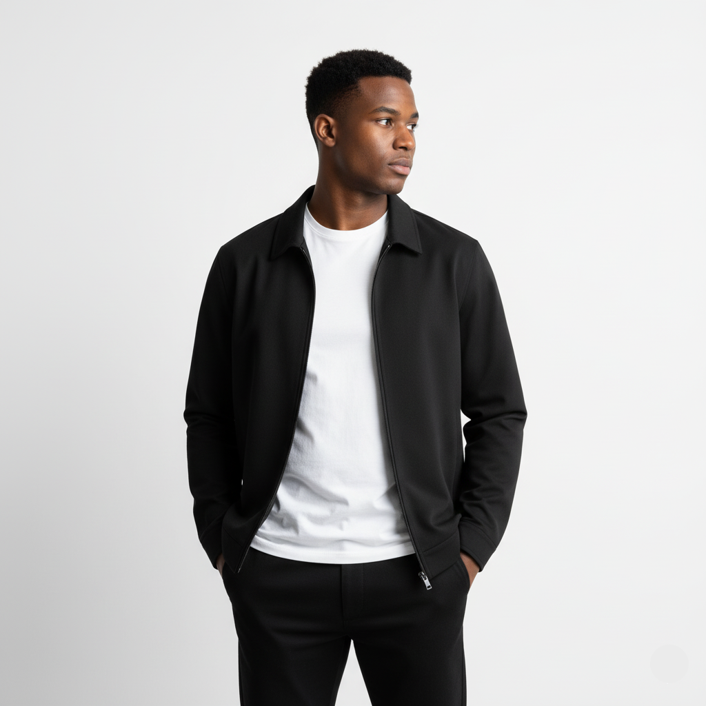 Elevated Essentials Tracksuit - Zwart