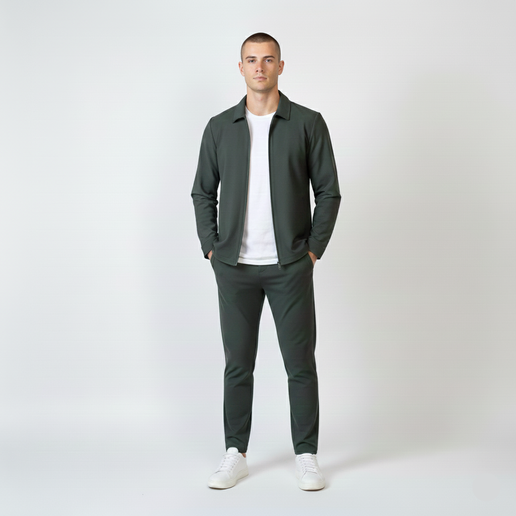 Elevated Essentials Tracksuit - Grijs