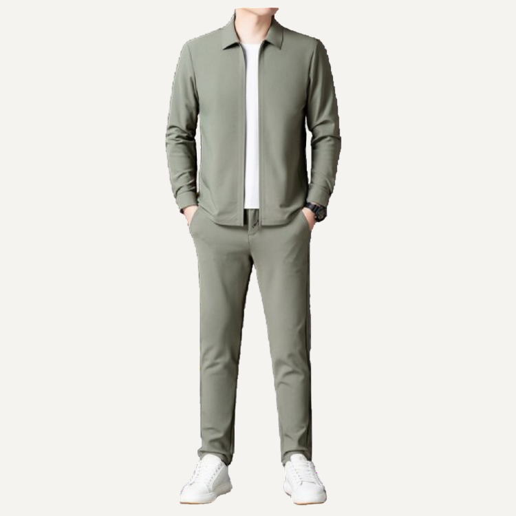 Elevated Essentials Tracksuit - Khaki